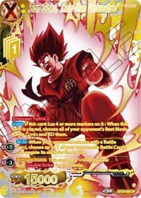 Son Goku, Kaio-Ken Unleashed (Collector Booster Gold) - Beyond Generations - Dragon Ball Super: Masters card