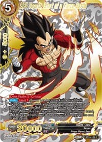 SS4 Vegeta, Start of a Fierce Battle (Collector Booster Gold) - Beyond Generations - Dragon Ball Super: Masters card
