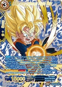 SS Son Goten, Challenge for a Fusion Warrior (Collector Booster Gold) - Beyond Generations - Dragon Ball Super: Masters card