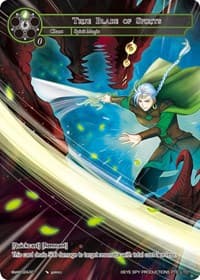 True Blade of Spirits - Promo Cards - Force of Will card