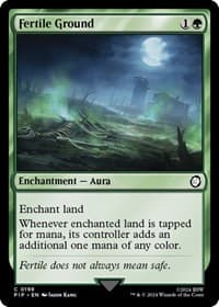 Fertile Ground - Universes Beyond: Fallout - Magic: The Gathering card