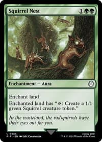 Squirrel Nest - Universes Beyond: Fallout - Magic: The Gathering card