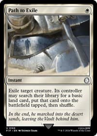 Path to Exile - Universes Beyond: Fallout - Magic: The Gathering card