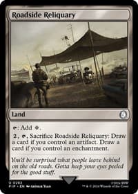 Roadside Reliquary - Universes Beyond: Fallout - Magic: The Gathering card