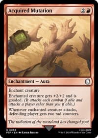 Acquired Mutation - Universes Beyond: Fallout - Magic: The Gathering card