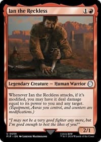 Ian the Reckless - Universes Beyond: Fallout - Magic: The Gathering card