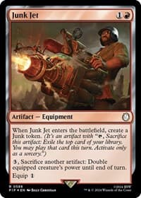 Junk Jet (Surge Foil) - Universes Beyond: Fallout - Magic: The Gathering card
