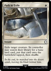 Path to Exile (Surge Foil) - Universes Beyond: Fallout - Magic: The Gathering card