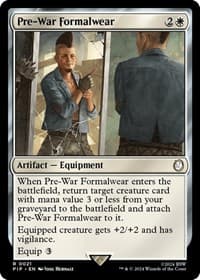 Pre-War Formalwear - Universes Beyond: Fallout - Magic: The Gathering card