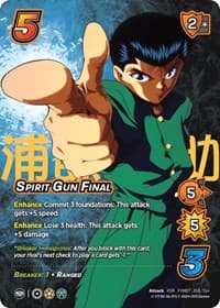 Spirit Gun Final (XSR) - Yu Yu Hakusho: Dark Tournament - UniVersus card