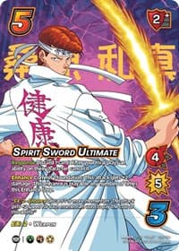Spirit Sword Ultimate (XSR) - Yu Yu Hakusho: Dark Tournament - UniVersus card