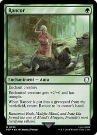 Rancor (Surge Foil) - Universes Beyond: Fallout - Magic: The Gathering card