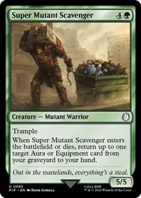Super Mutant Scavenger - Universes Beyond: Fallout - Magic: The Gathering card