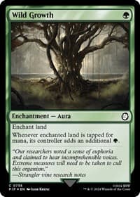 Wild Growth (Surge Foil) - Universes Beyond: Fallout - Magic: The Gathering card