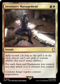 Inventory Management - Universes Beyond: Fallout - Magic: The Gathering card