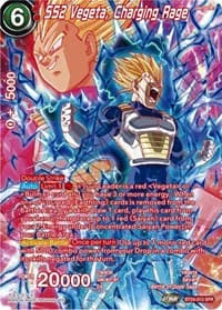 SS2 Vegeta, Charging Rage (SPR) - Beyond Generations - Dragon Ball Super: Masters card