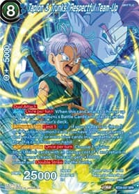 Tapion & Trunks, Respectful Team-Up (SPR) - Beyond Generations - Dragon Ball Super: Masters card