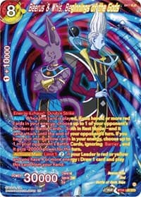 Beerus & Whis, Beginnings of the Gods (SPR) - Beyond Generations - Dragon Ball Super: Masters card