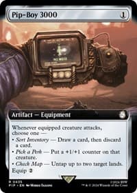 Pip-Boy 3000 (Extended Art) - Universes Beyond: Fallout - Magic: The Gathering card