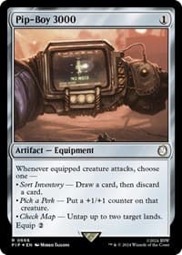 Pip-Boy 3000 (Surge Foil) - Universes Beyond: Fallout - Magic: The Gathering card