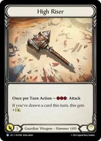 High Riser - Heavy Hitters - Flesh and Blood TCG card