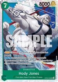 Hody Jones (035) - Wings of the Captain - One Piece Card Game card