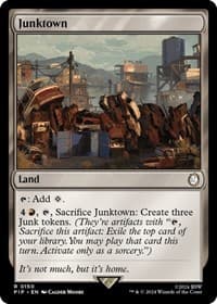 Junktown - Universes Beyond: Fallout - Magic: The Gathering card