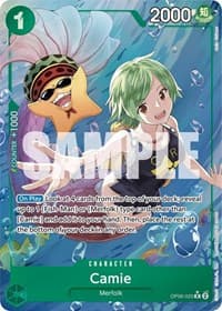 Camie (Alternate Art) - Wings of the Captain - One Piece Card Game card