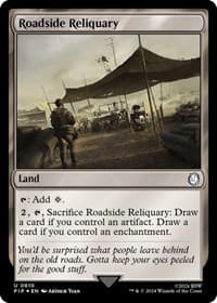Roadside Reliquary (Surge Foil) - Universes Beyond: Fallout - Magic: The Gathering card