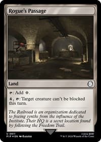 Rogue's Passage (Surge Foil) - Universes Beyond: Fallout - Magic: The Gathering card
