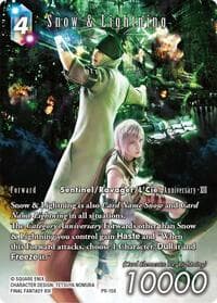 Snow & Lightning (Full Art) - FF: Promo Cards - Final Fantasy TCG card