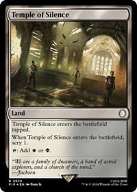 Temple of Silence (Surge Foil) - Universes Beyond: Fallout - Magic: The Gathering card