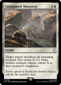 Entrapment Maneuver - Universes Beyond: Fallout - Magic: The Gathering card