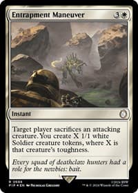 Entrapment Maneuver (Surge Foil) - Universes Beyond: Fallout - Magic: The Gathering card