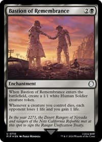 Bastion of Remembrance (Surge Foil) - Universes Beyond: Fallout - Magic: The Gathering card