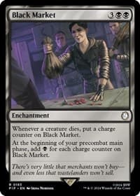 Black Market - Universes Beyond: Fallout - Magic: The Gathering card