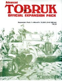 ATS Tobruk Expansion Pack 1: Wavell's 30,000 - Critical Hit - Boardgames card