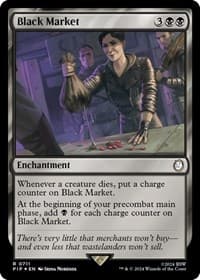 Black Market (Surge Foil) - Universes Beyond: Fallout - Magic: The Gathering card