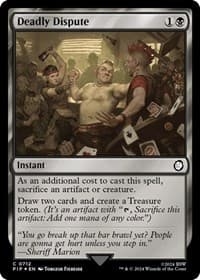 Deadly Dispute (Surge Foil) - Universes Beyond: Fallout - Magic: The Gathering card