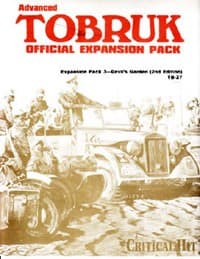 ATS Tobruk Expansion Pack 3: Devil's Garden - Critical Hit - Boardgames card