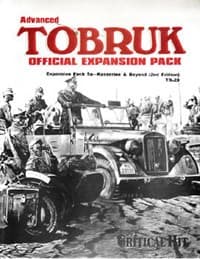 ATS Tobruk Expansion Pack 5A: Kasserine & Beyond - Critical Hit - Boardgames card
