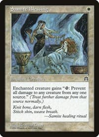 Samite Blessing - Stronghold - Magic: The Gathering card