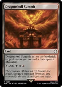 Dragonskull Summit - Universes Beyond: Fallout - Magic: The Gathering card