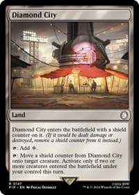 Diamond City - Universes Beyond: Fallout - Magic: The Gathering card