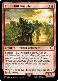 Thrill-Kill Disciple (Surge Foil) - Universes Beyond: Fallout - Magic: The Gathering card