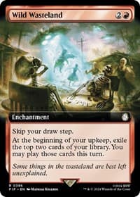 Wild Wasteland (Extended Art) - Universes Beyond: Fallout - Magic: The Gathering card