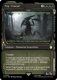 Fog Crawler - Vigor (Showcase) - Universes Beyond: Fallout - Magic: The Gathering card