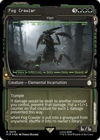 Fog Crawler - Vigor (Showcase) (Surge Foil) - Universes Beyond: Fallout - Magic: The Gathering card