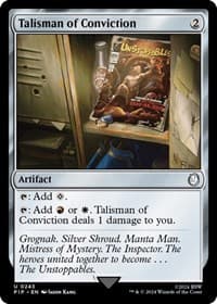 Talisman of Conviction - Universes Beyond: Fallout - Magic: The Gathering card
