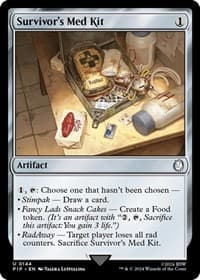 Survivor's Med Kit - Universes Beyond: Fallout - Magic: The Gathering card